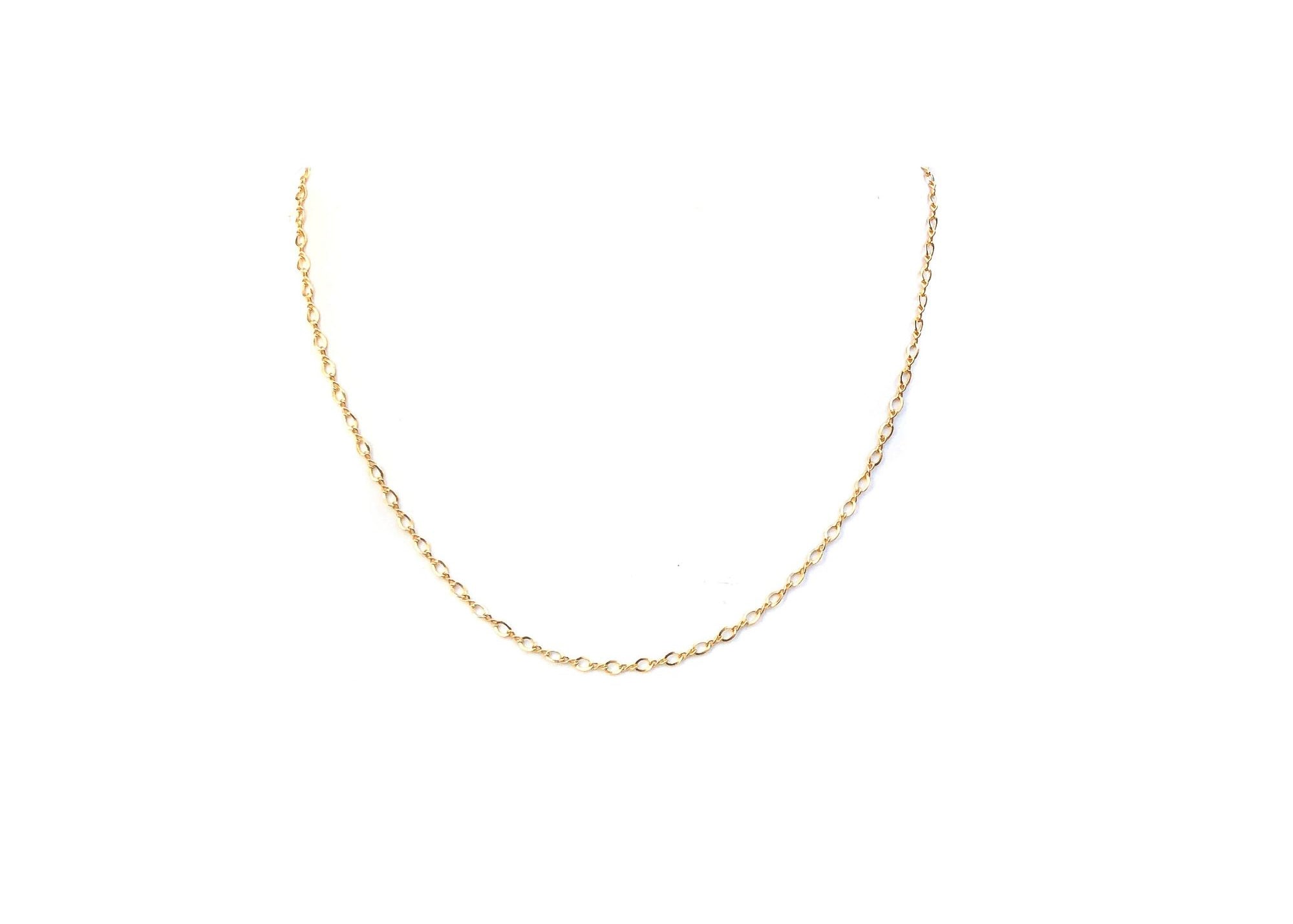 Infinity Chain Necklace Gold