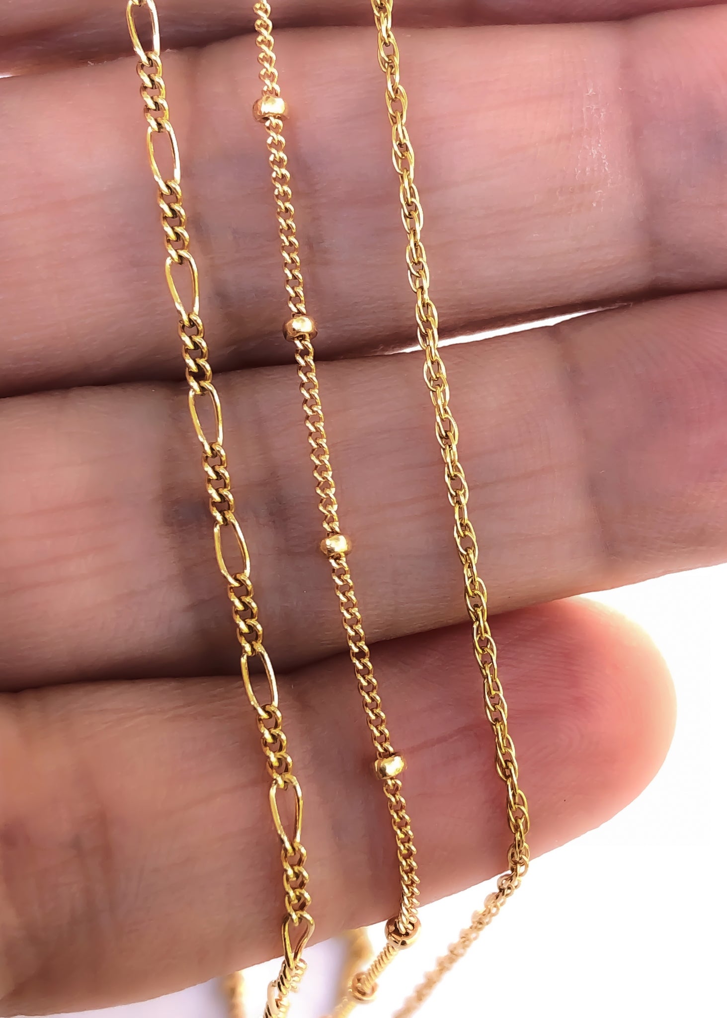 Gold filled chain Necklace
