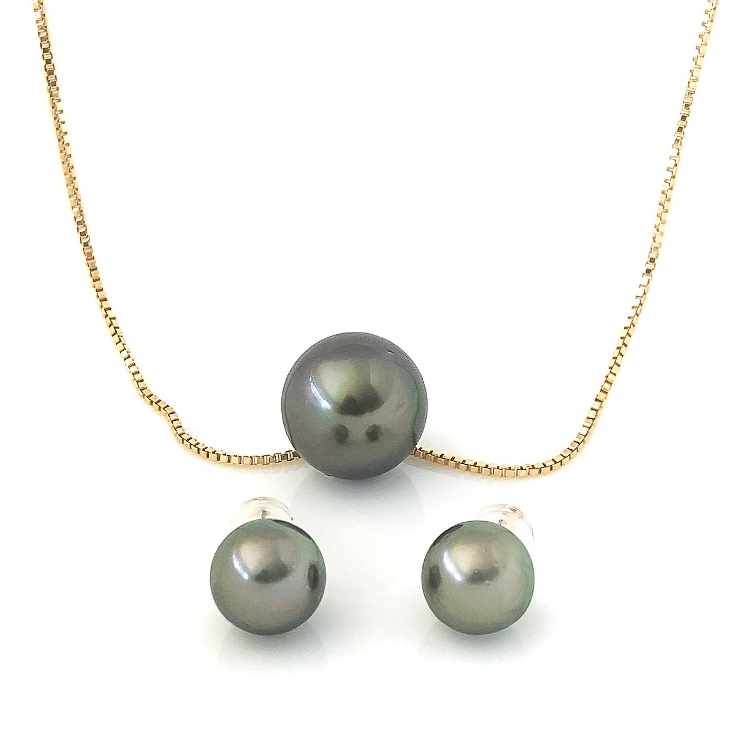 Grey Pearl Necklace- Mother Day Presents for Wife